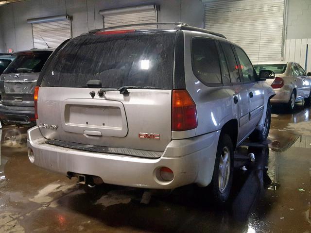 1GKDT13S952162771 - 2005 GMC ENVOY SILVER photo 4