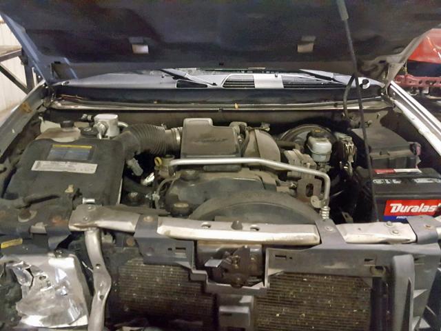 1GKDT13S952162771 - 2005 GMC ENVOY SILVER photo 7