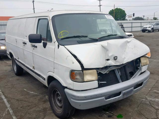 2B7HB21Y8VK565261 - 1997 DODGE RAM VAN B2 WHITE photo 1