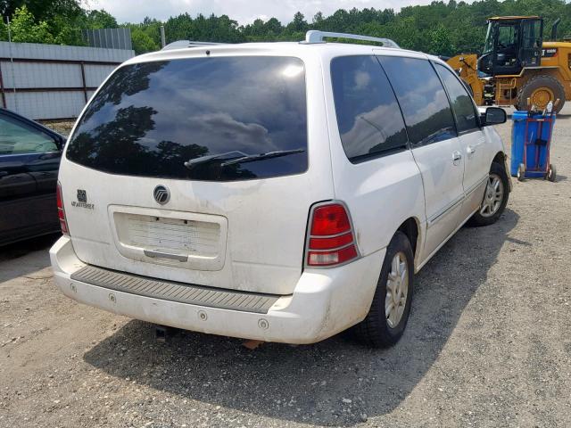 2MRDA22277BJ01969 - 2007 MERCURY MONTEREY L WHITE photo 4