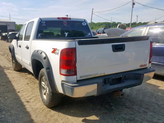 2GTEK13M271610162 - 2007 GMC NEW SIERRA WHITE photo 3