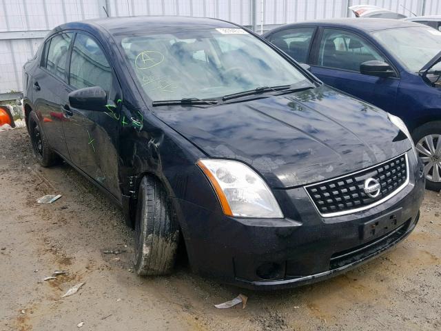 3N1AB61E78L739458 - 2008 NISSAN SENTRA 2.0 BLACK photo 1