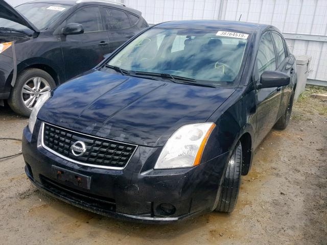 3N1AB61E78L739458 - 2008 NISSAN SENTRA 2.0 BLACK photo 2