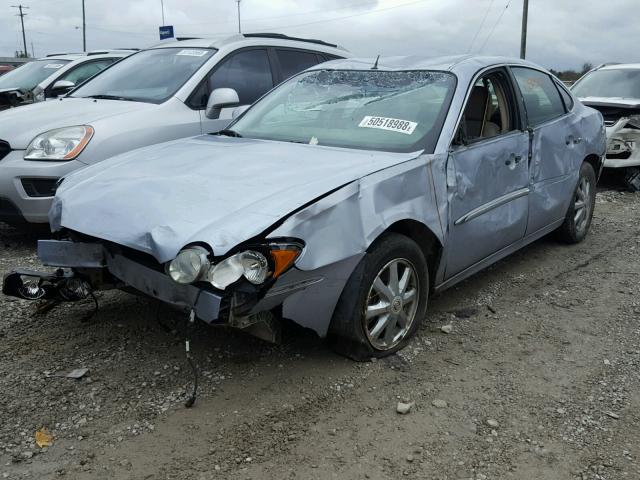 2G4WD532751356235 - 2005 BUICK LACROSSE C SILVER photo 2