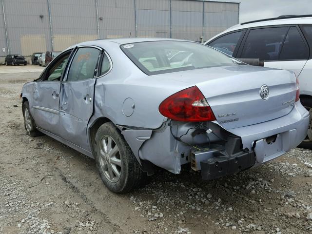 2G4WD532751356235 - 2005 BUICK LACROSSE C SILVER photo 3