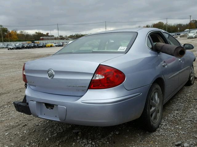 2G4WD532751356235 - 2005 BUICK LACROSSE C SILVER photo 4
