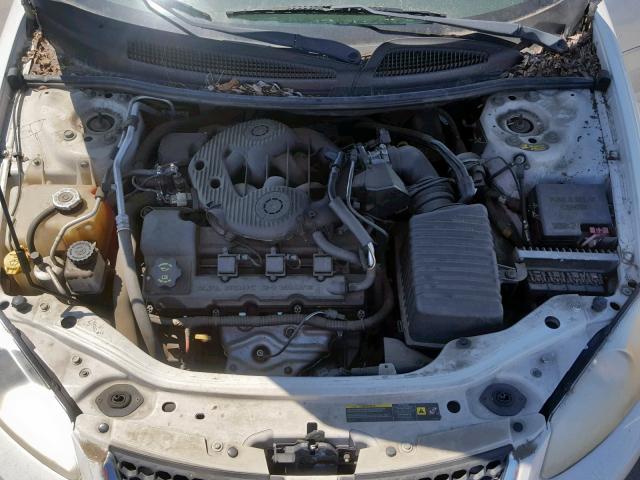 1B3EL36R74N386852 - 2004 DODGE STRATUS SE WHITE photo 7