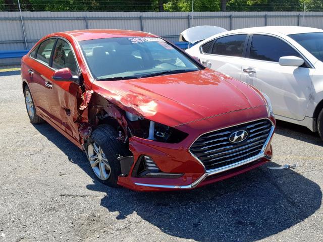 5NPE34AF3JH665759 - 2018 HYUNDAI SONATA SPO RED photo 1