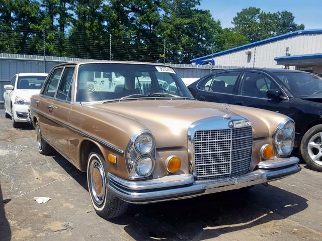 10801812082068 - 1971 MERCEDES-BENZ 280 SE GOLD photo 1