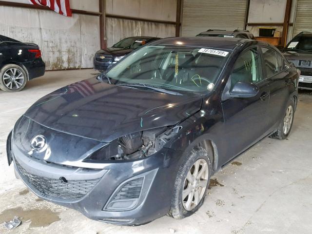 JM1BL1VG8B1474710 - 2011 MAZDA 3 I BLACK photo 2