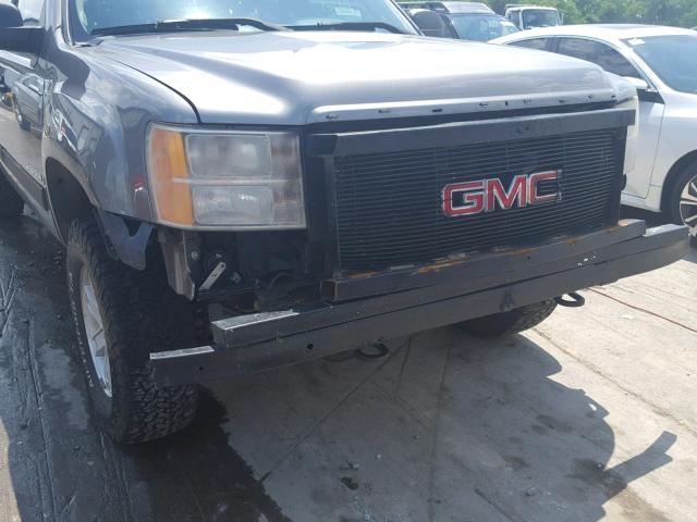 3GTEK13377G508127 - 2007 GMC NEW SIERRA SILVER photo 9