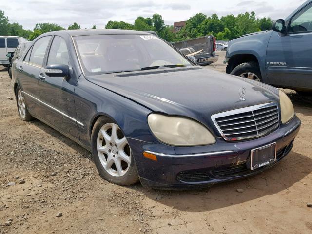 WDBNG83J33A373535 - 2003 MERCEDES-BENZ S 430 4MAT BLUE photo 1