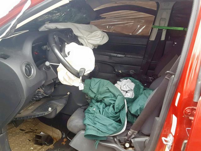 1J4FT47A09D194181 - 2009 JEEP COMPASS SP წითელი ფოტო 5