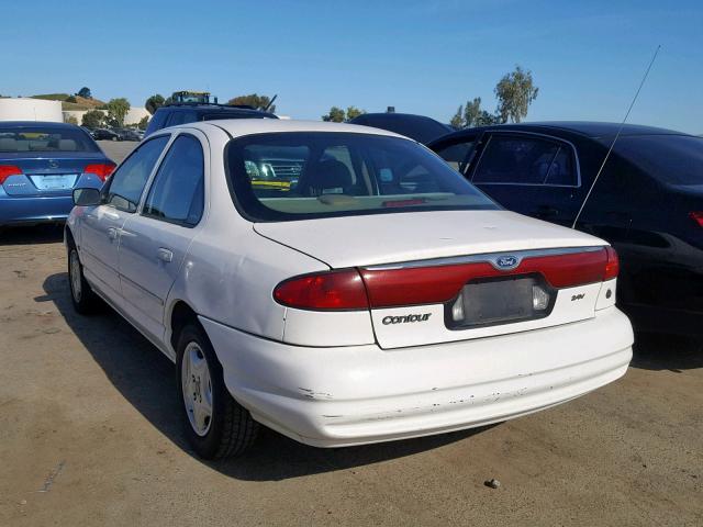 1FAFP66L5YK136446 - 2000 FORD CONTOUR SE WHITE photo 3