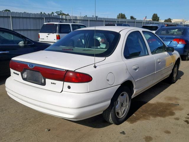 1FAFP66L5YK136446 - 2000 FORD CONTOUR SE WHITE photo 4