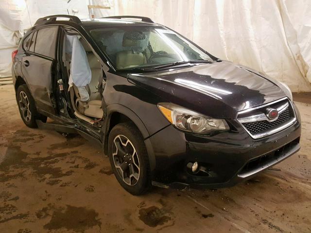 JF2GPAGC1DH828275 - 2013 SUBARU XV CROSSTR BLACK photo 1