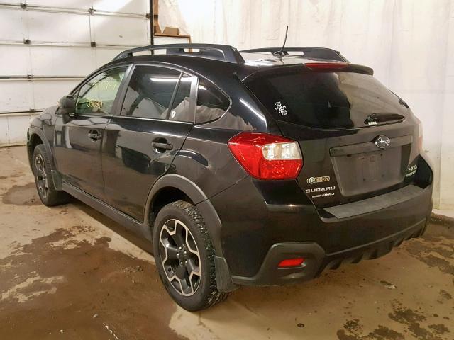 JF2GPAGC1DH828275 - 2013 SUBARU XV CROSSTR BLACK photo 3