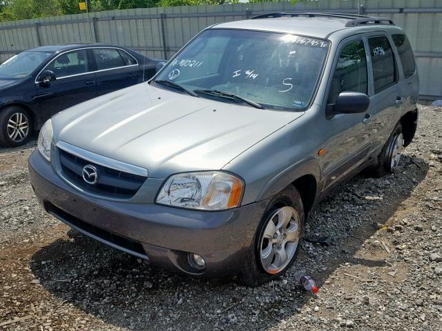 4F2CZ96113KM10211 - 2003 MAZDA TRIBUTE ES 绿色 照片 2