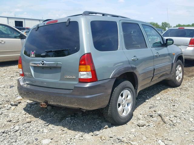 4F2CZ96113KM10211 - 2003 MAZDA TRIBUTE ES 绿色 照片 4