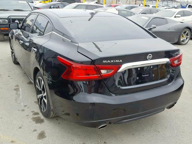 1N4AA6AP1JC380164 - 2018 NISSAN MAXIMA 3.5 BLACK photo 3