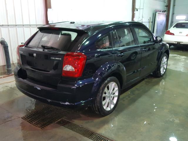 1B3CB5HAXBD121455 - 2011 DODGE CALIBER HE BLUE photo 4