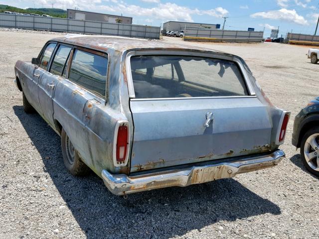 7B12T236780 - 1967 FORD FALCON GRAY photo 3