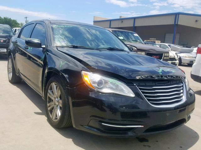 1C3CCBBB4CN181212 - 2012 CHRYSLER 200 TOURIN BLACK photo 1