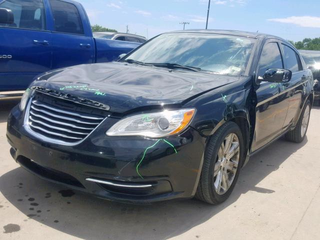 1C3CCBBB4CN181212 - 2012 CHRYSLER 200 TOURIN BLACK photo 2