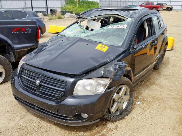 1B3HB48BX8D718218 - 2008 DODGE CALIBER SX BLACK photo 2