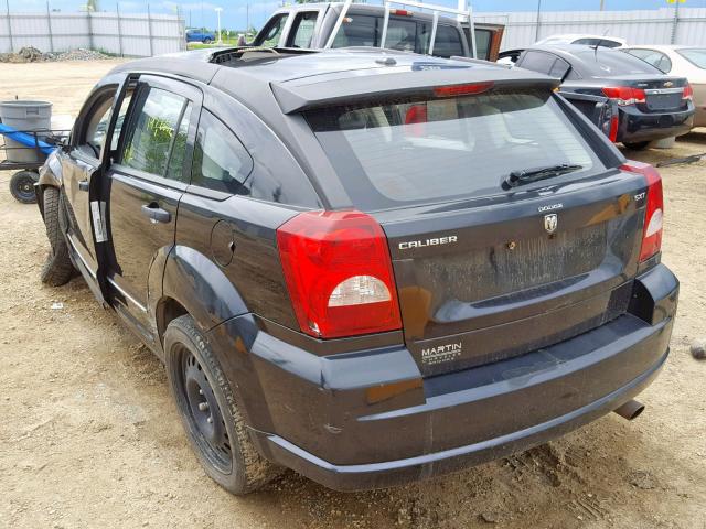 1B3HB48BX8D718218 - 2008 DODGE CALIBER SX BLACK photo 3