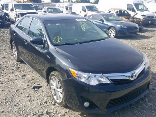 4T1BD1FK0CU010211 - 2012 TOYOTA CAMRY HYBR GRAY photo 1