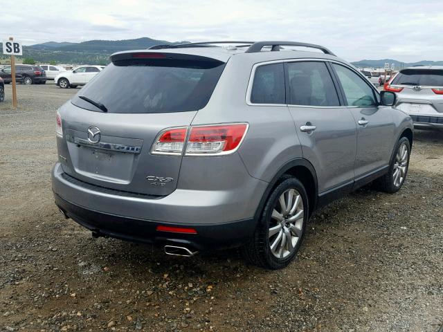 JM3TB38A190180292 - 2009 MAZDA CX-9 SILVER photo 4