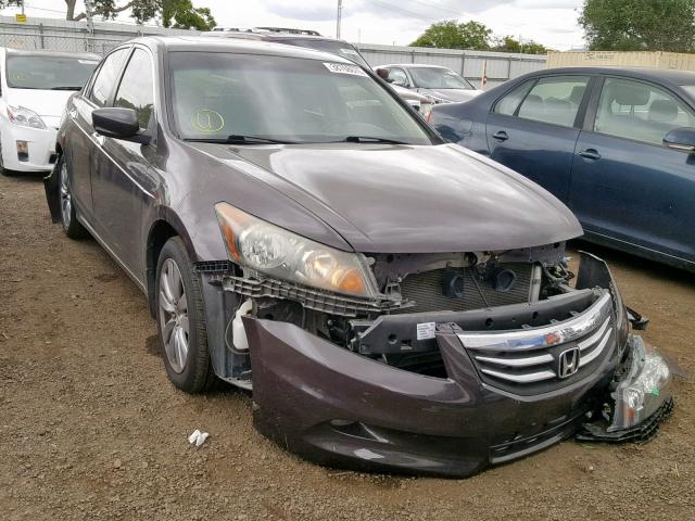 1HGCP3F85BA005202 - 2011 HONDA ACCORD EXL BROWN photo 1