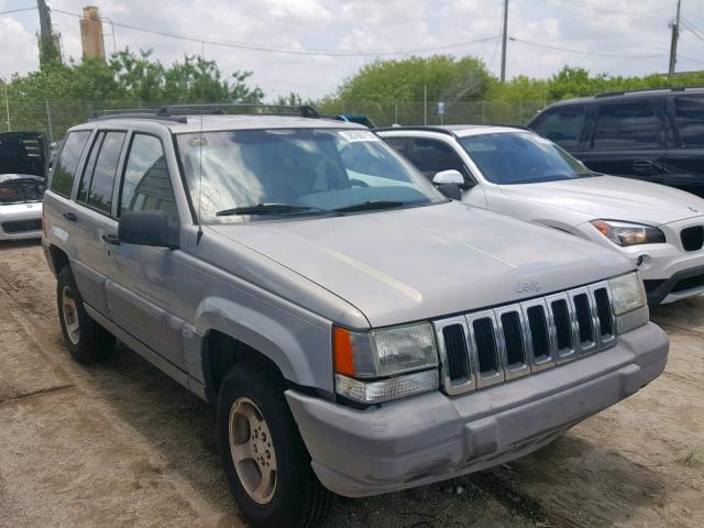 1J4FX58S3VC757001 - 1997 JEEP GRAND CHER SILVER photo 1