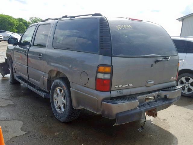 1GKFK66U65J119419 - 2005 GMC YUKON XL D BROWN photo 3