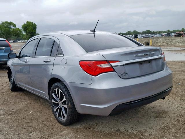 1C3CCBBB9EN170242 - 2014 CHRYSLER 200 TOURIN GRAY photo 3