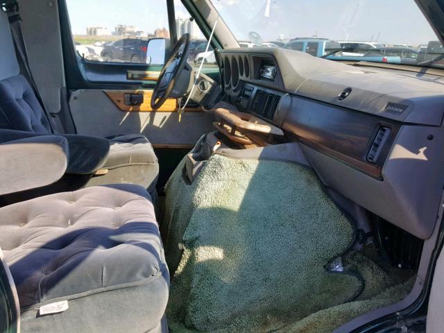 2B6HB21Y2TK186306 - 1996 DODGE RAM VAN B2 GREEN photo 5