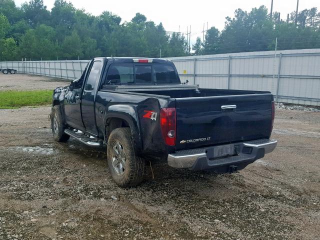 1GCJTDFE4C8155792 - 2012 CHEVROLET COLORADO L BLACK photo 3