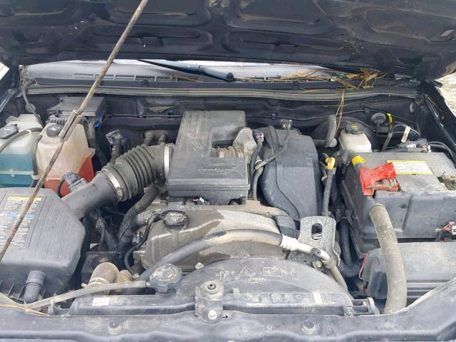 1GCJTDFE4C8155792 - 2012 CHEVROLET COLORADO L BLACK photo 7