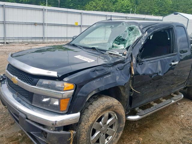 1GCJTDFE4C8155792 - 2012 CHEVROLET COLORADO L BLACK photo 9