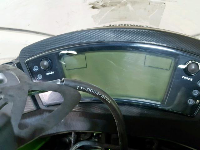 JKAEXEC119DA35037 - 2009 KAWASAKI EX650 C 绿色 照片 10