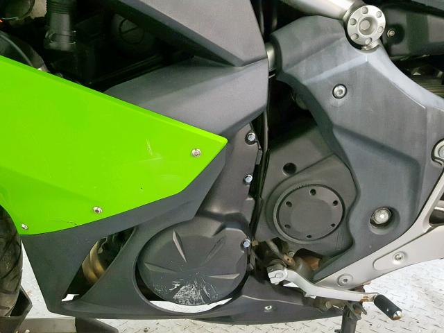 JKAEXEC119DA35037 - 2009 KAWASAKI EX650 C 绿色 照片 11