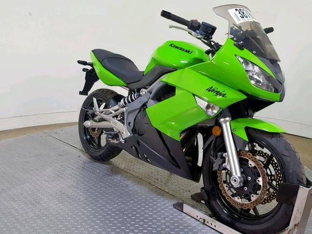 JKAEXEC119DA35037 - 2009 KAWASAKI EX650 C 绿色 照片 2