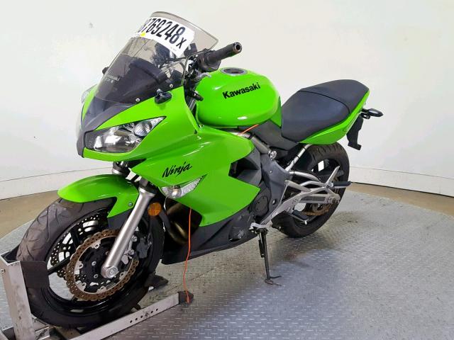 JKAEXEC119DA35037 - 2009 KAWASAKI EX650 C 绿色 照片 4
