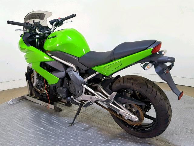JKAEXEC119DA35037 - 2009 KAWASAKI EX650 C 绿色 照片 6