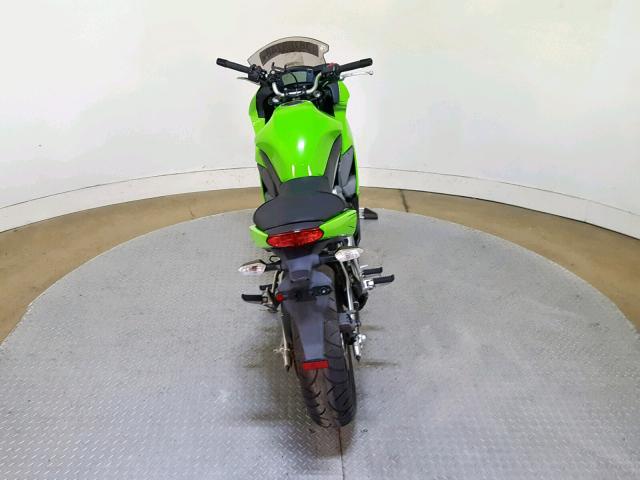 JKAEXEC119DA35037 - 2009 KAWASAKI EX650 C 绿色 照片 9