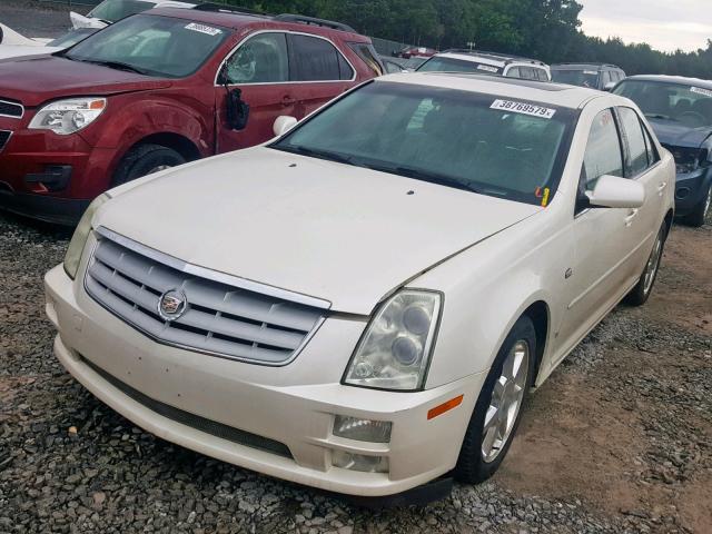 1G6DW677160132069 - 2006 CADILLAC STS WHITE photo 2