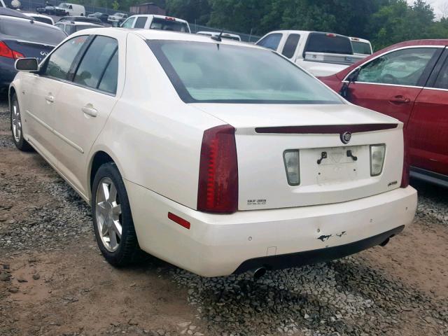 1G6DW677160132069 - 2006 CADILLAC STS WHITE photo 3