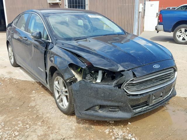 3FA6P0RU0GR250043 - 2016 FORD FUSION TIT BLACK photo 1