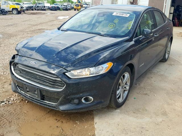 3FA6P0RU0GR250043 - 2016 FORD FUSION TIT BLACK photo 2